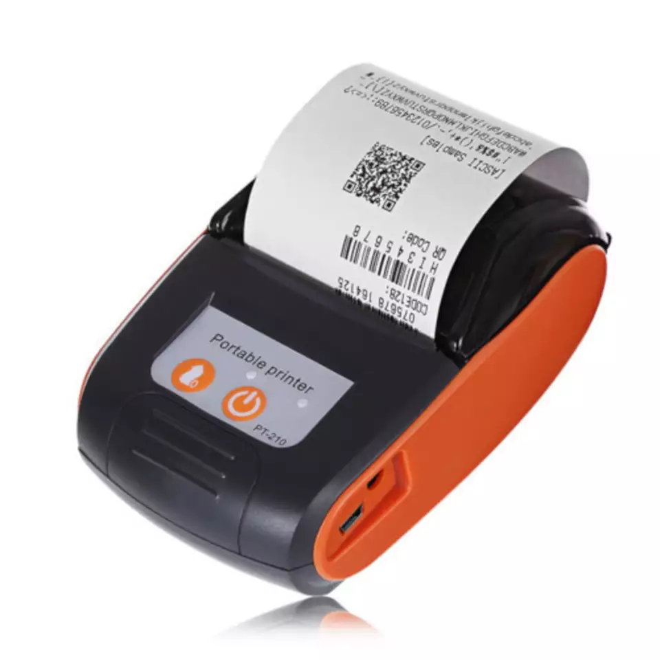 PT-210 Bluetooth Wireless Portable Mobile Printer - 58mm